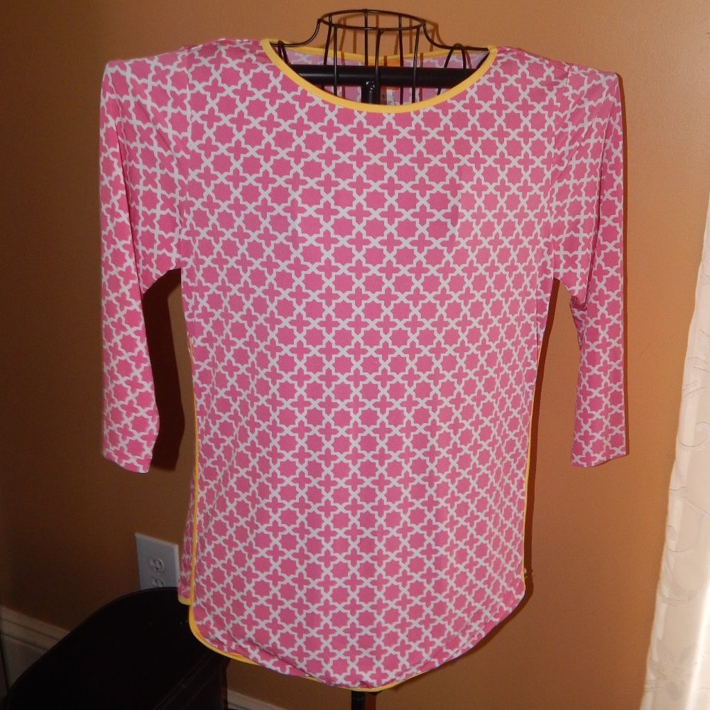 Ladies Ruby Rd Pullover Top - Shirt  Size S
